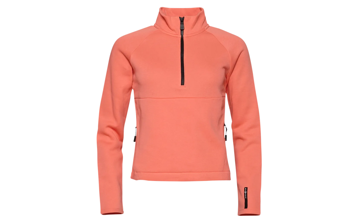 Women's Sail Racing Race T Neck Hot Coral