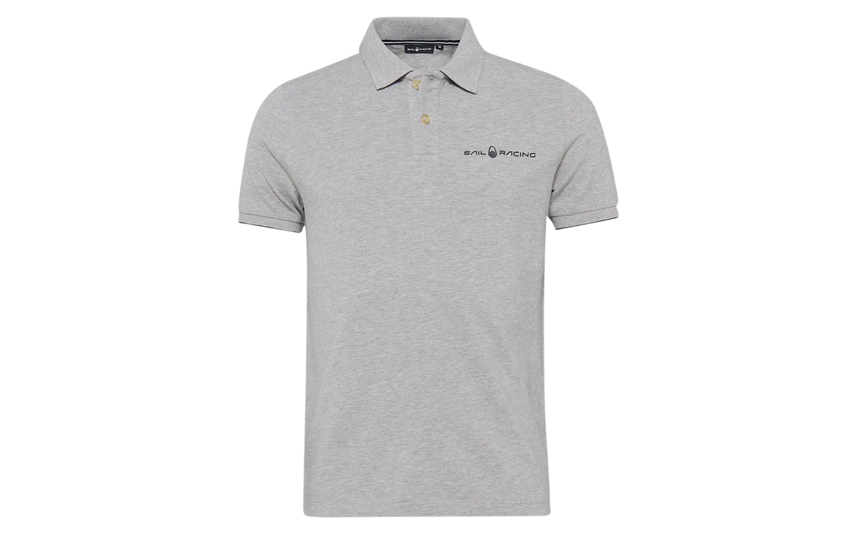 Men's Sail Racing  Bowman Polo Grey Melange