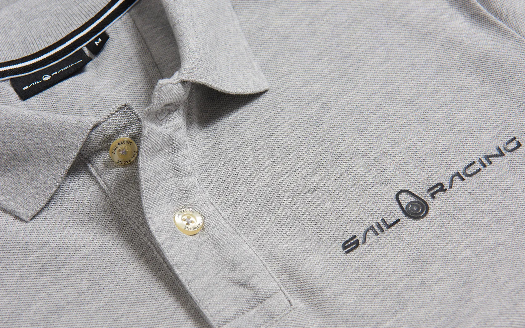 Men's Sail Racing  Bowman Polo Grey Melange