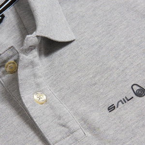 Men's Sail Racing  Bowman Polo Grey Melange