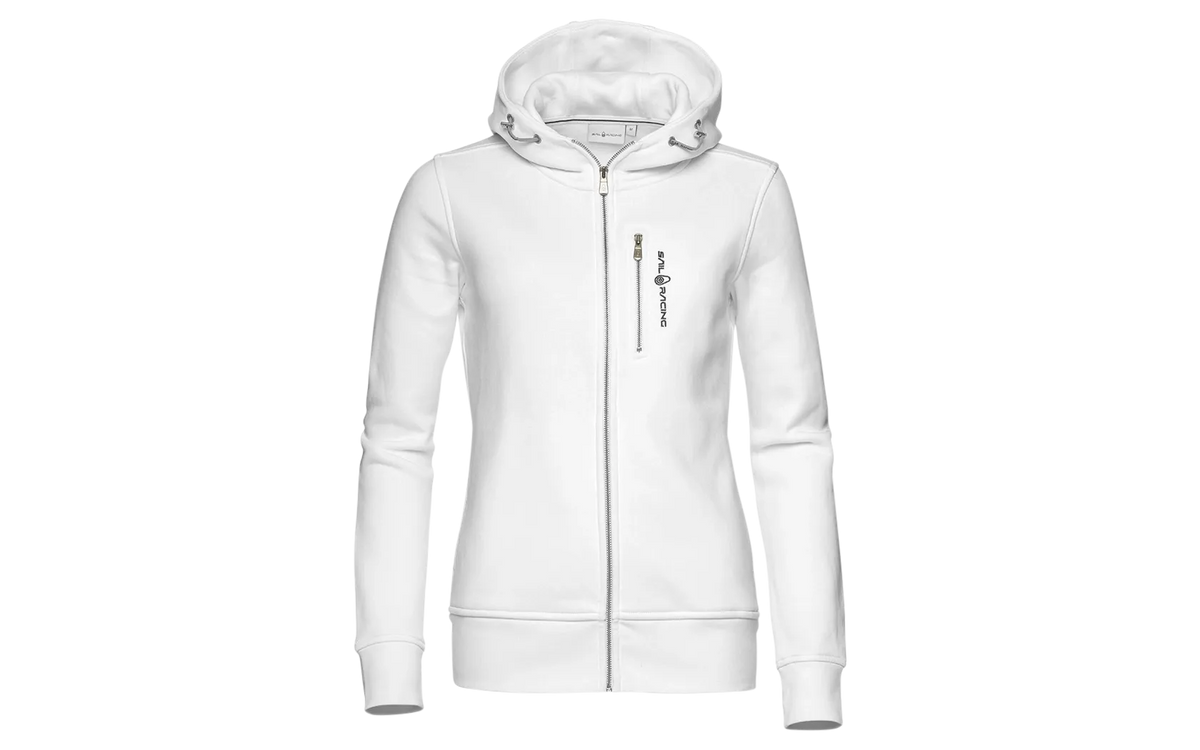 Women's Sail Racing Gale Zip Hood White