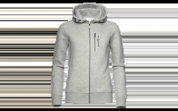 Sail Racing Women's Gale Zip Hood Grey Melange