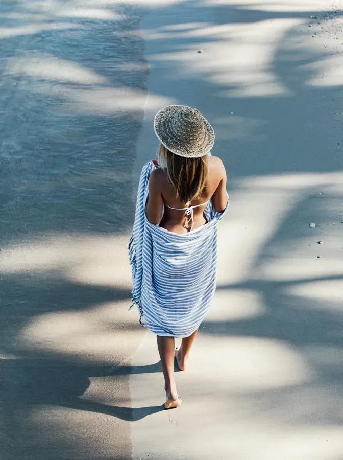 Slowtide Koko Turkish Towel White