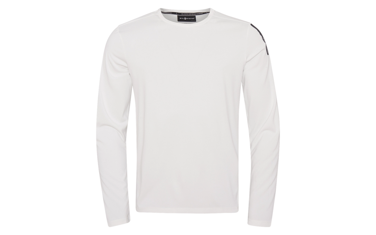 Men's Sail Racing Spray Tech LS Tee White