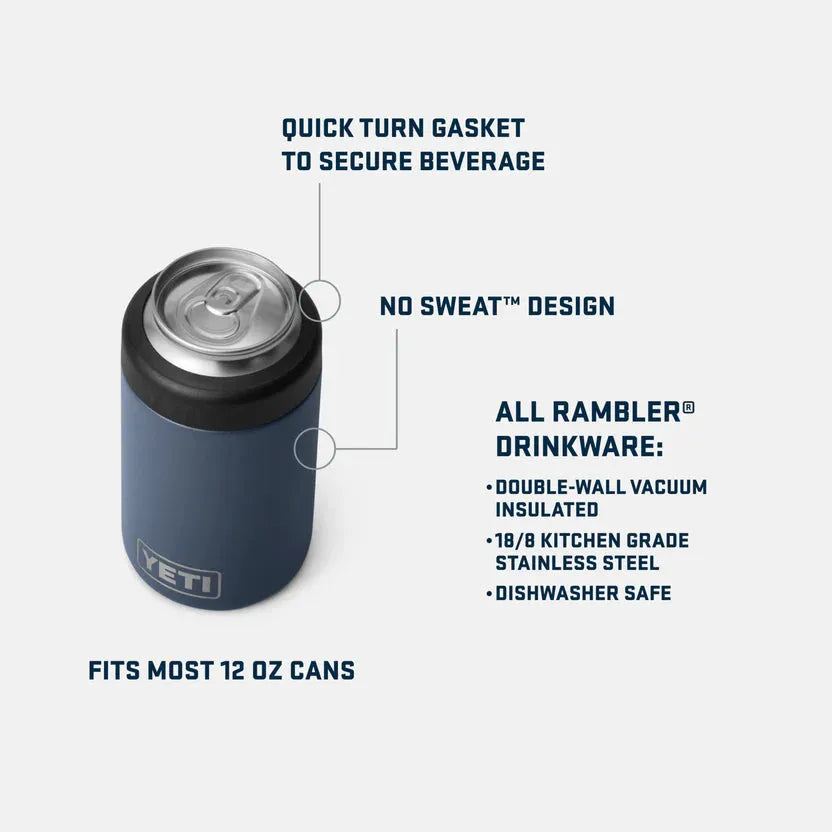 Yeti Rambler Colster Can Insulator Charcoal