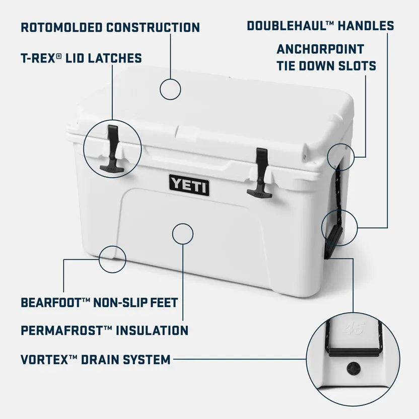 Yeti Tundra Cool Box 45 White