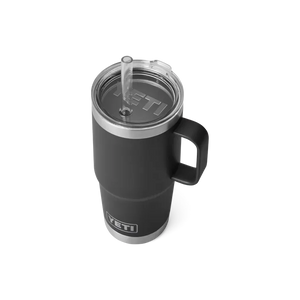 Yeti Rambler 25oz Straw Mug Black