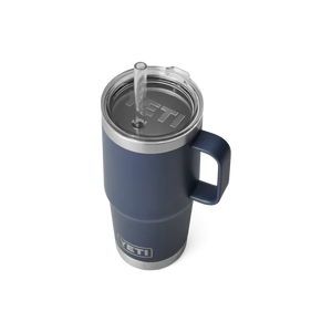 Yeti Rambler 25oz Straw Mug Navy