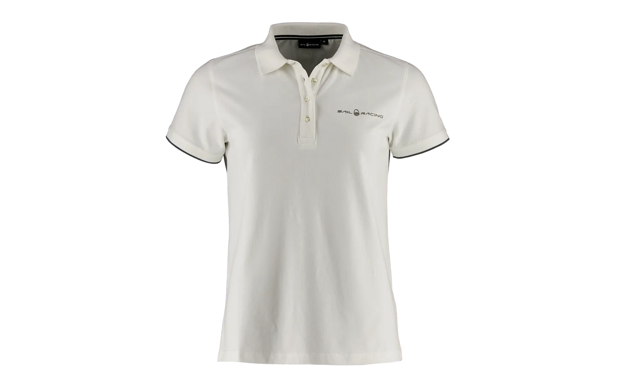 Women's Sail Racing Gale Polo White