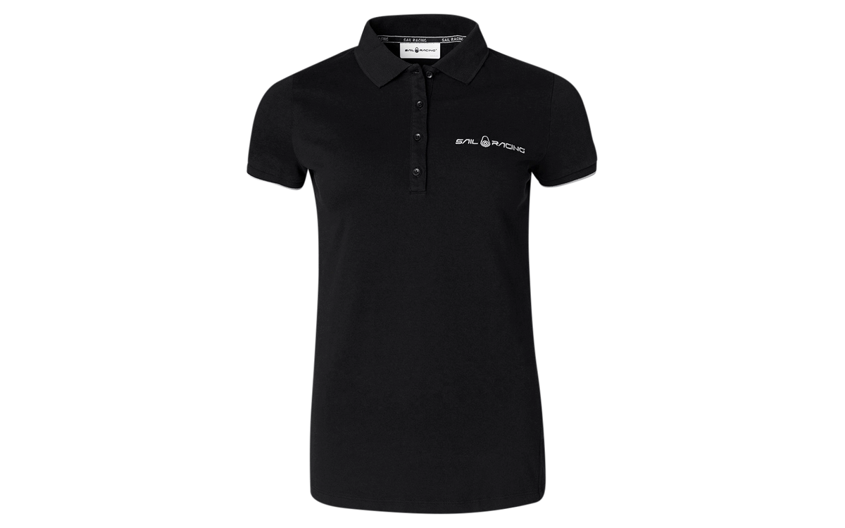 Women's Sail Racing Gale Logo Polo Carbon