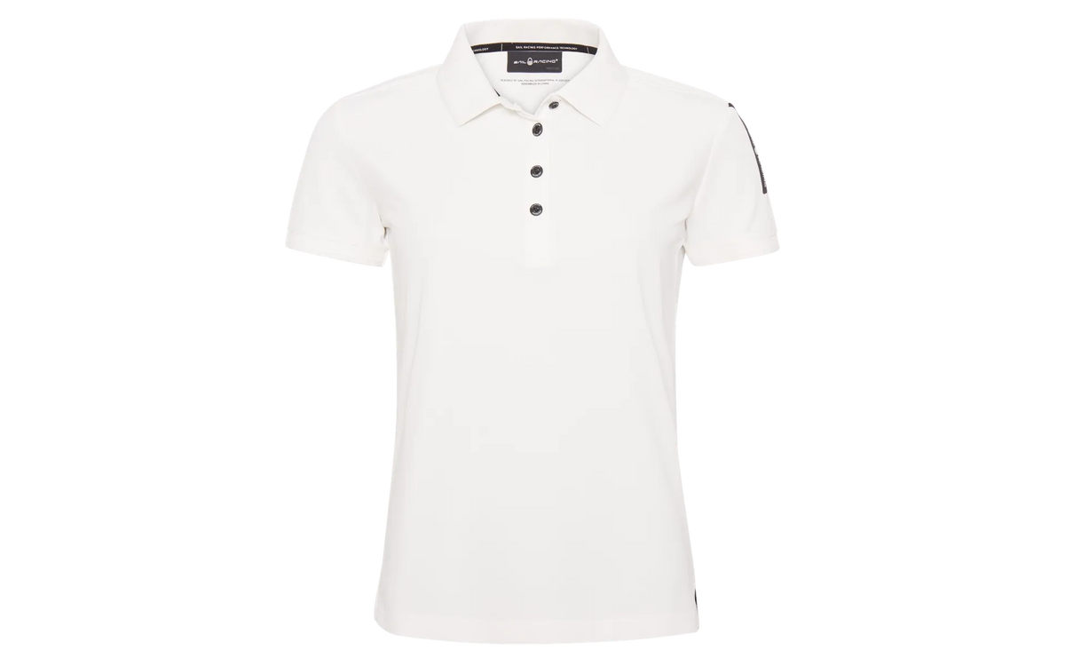 Womens Sail Racing Spray Technical Polo White