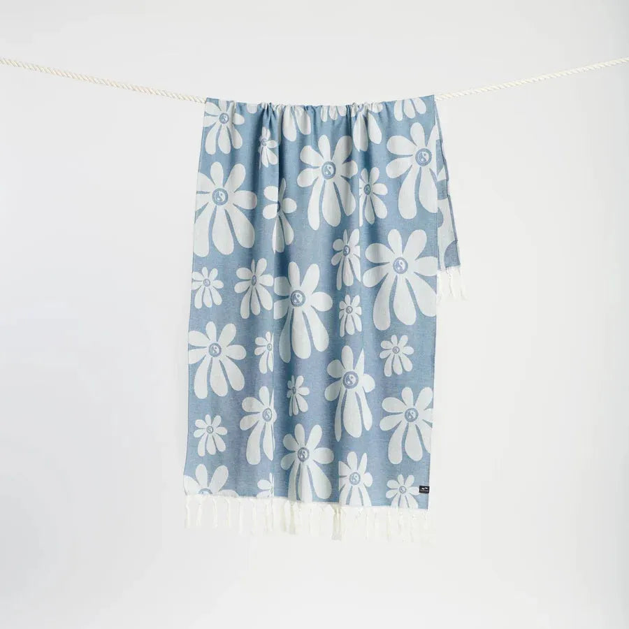 Slowtide Iggy Turkish Towel Sky Blue