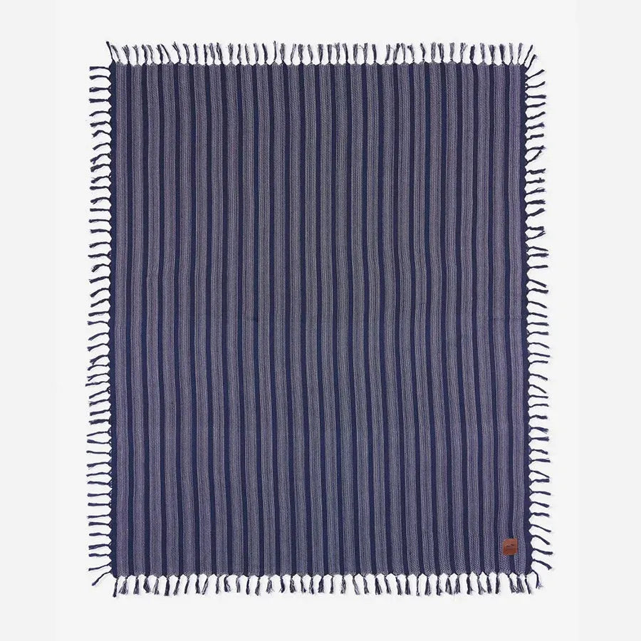 Slowtide Dylan Throw Blanket Indigo