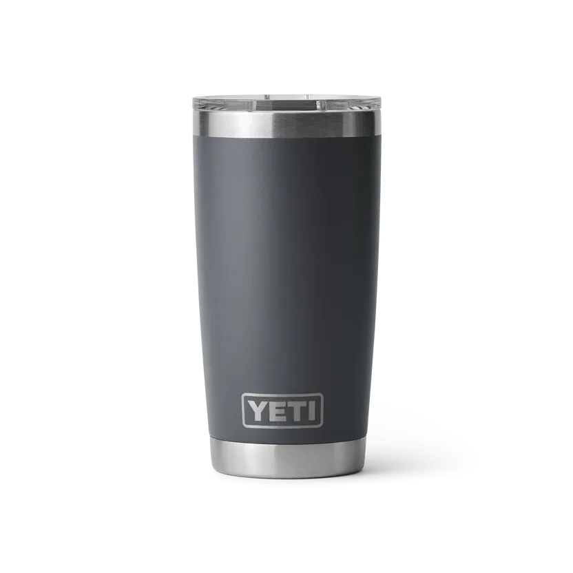 Yeti Rambler 20oz Tumbler Charcoal